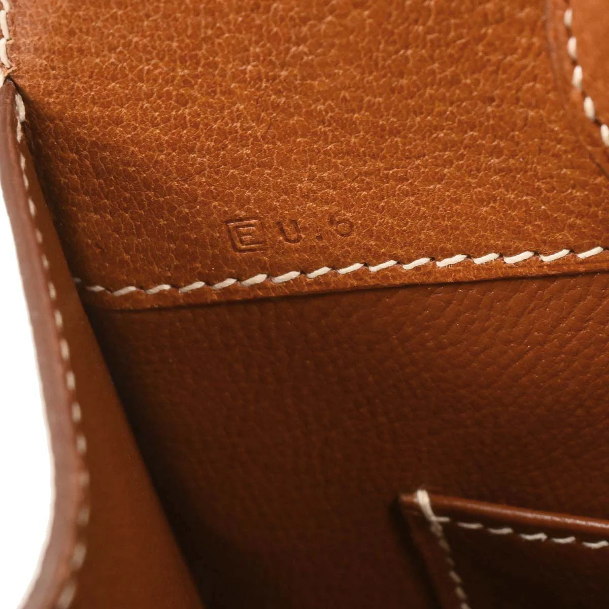 Hermes Gold Pigskin Dalvy 30 MM Handbag - Image 10