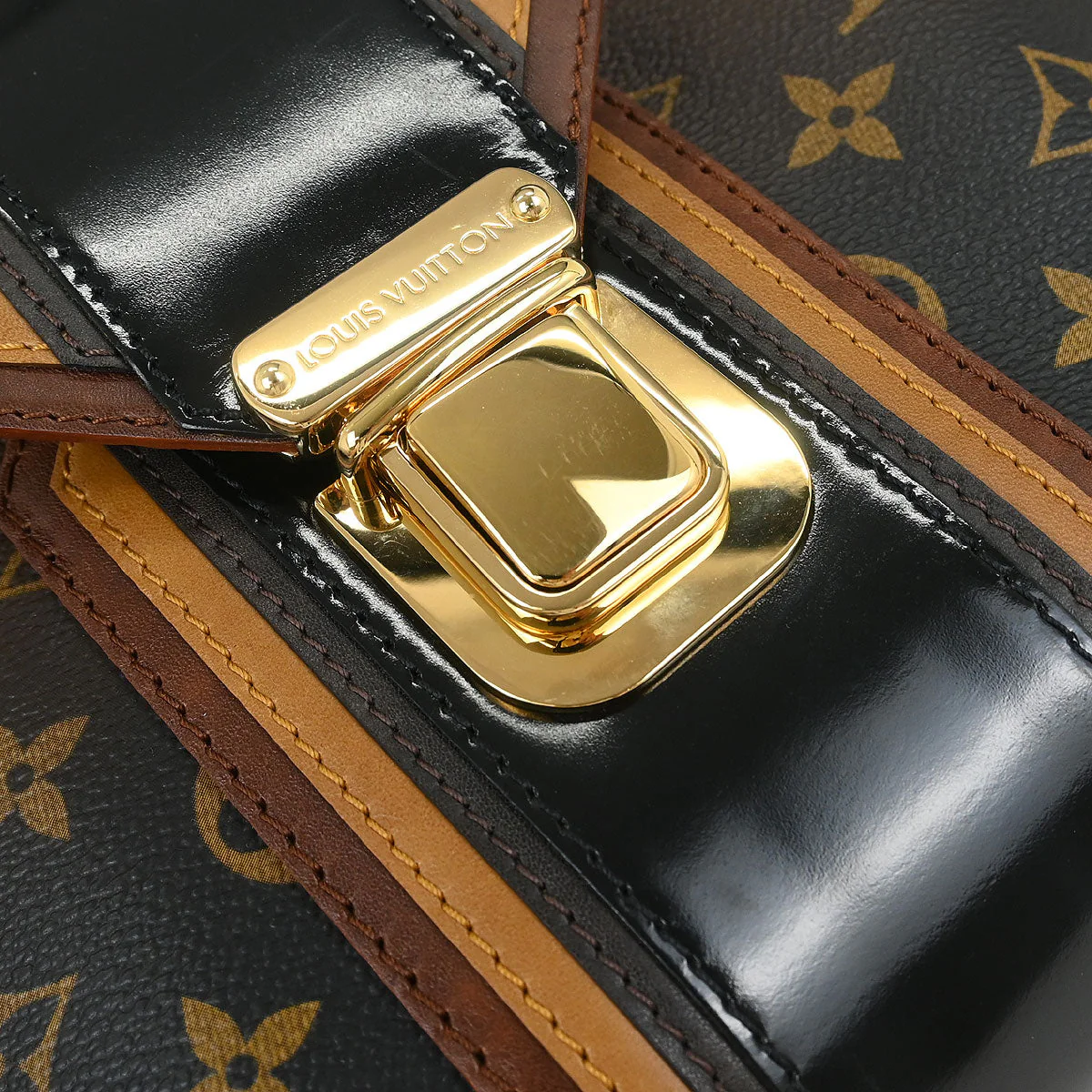Louis Vuitton 2007 Monogram Mirage Griet Handbag M95579 - Image 4