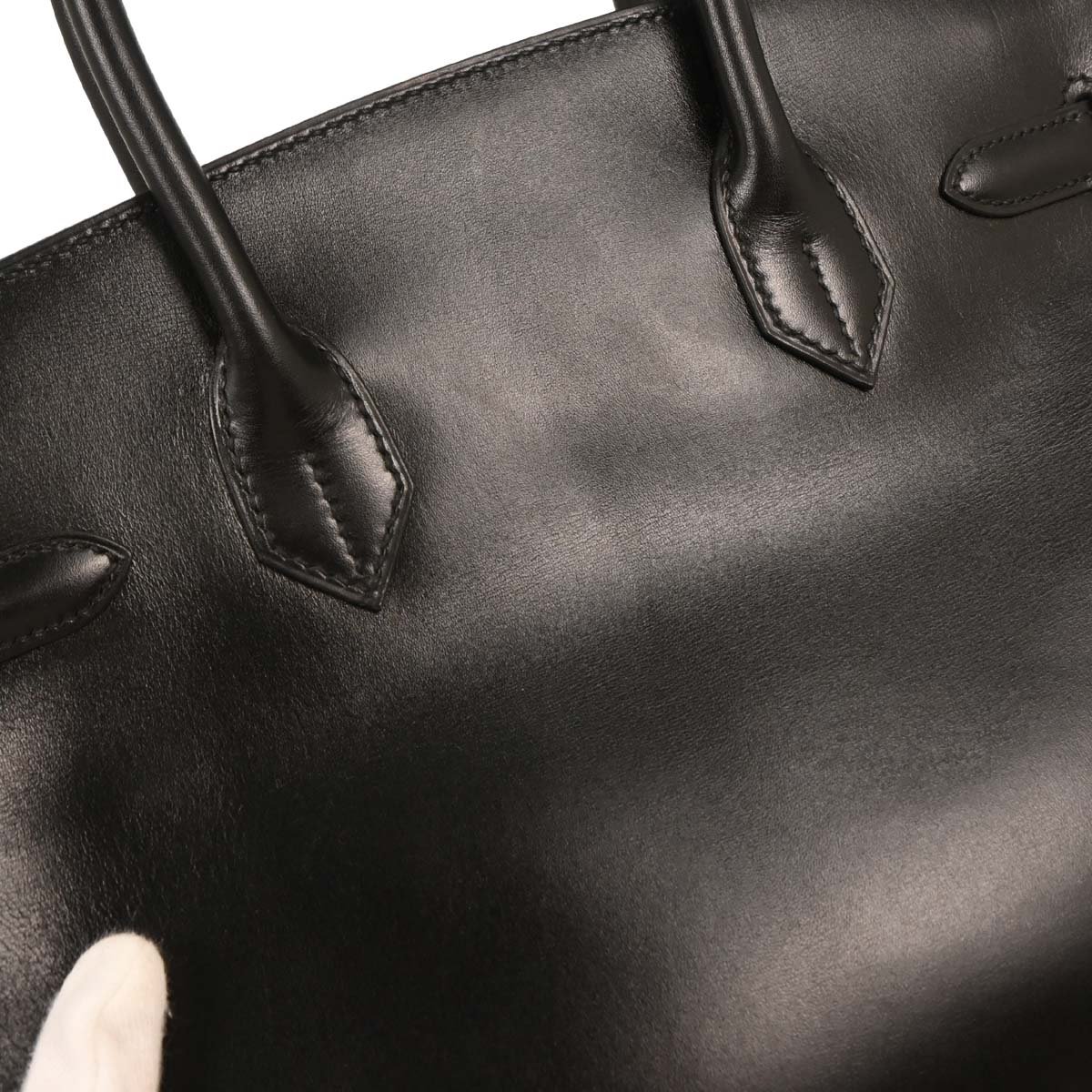 Hermes 2003 Box Calf Birkin 30 Handbag - Image 3