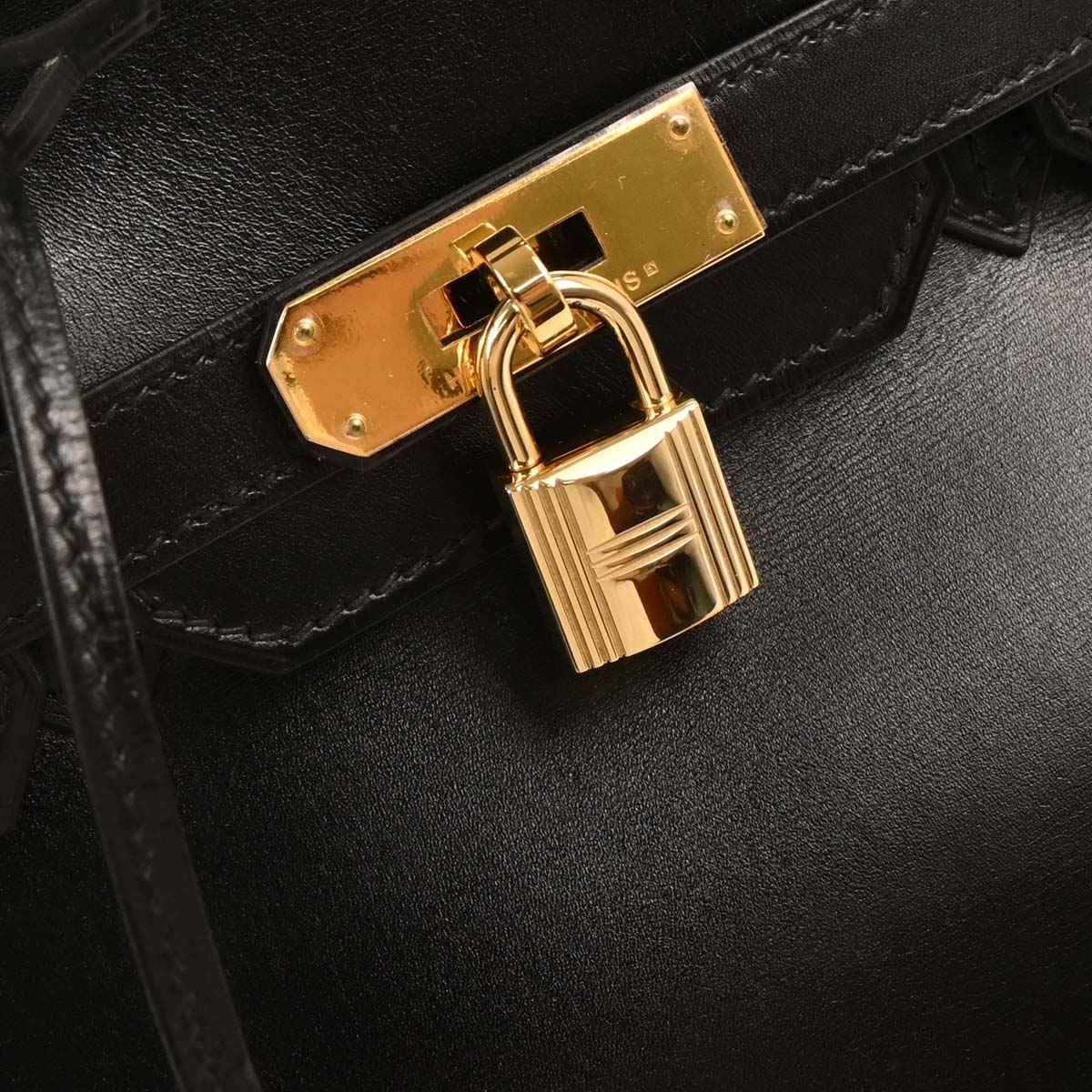 Hermes 2003 Box Calf Birkin 30 Handbag - Image 7