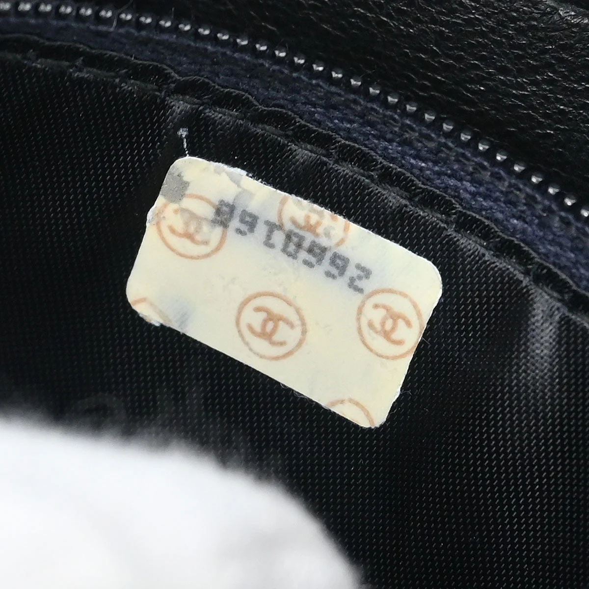 Chanel 1991-1994 Black Caviar Camera Bag Mini - Image 10
