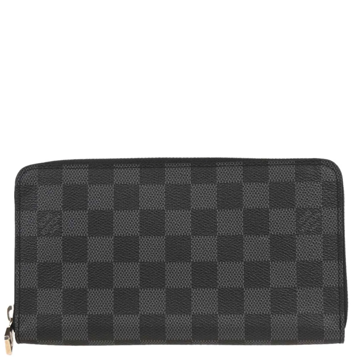 Louis Vuitton 2014 Damier Graphite Zippy Organizer Wallet N63077
