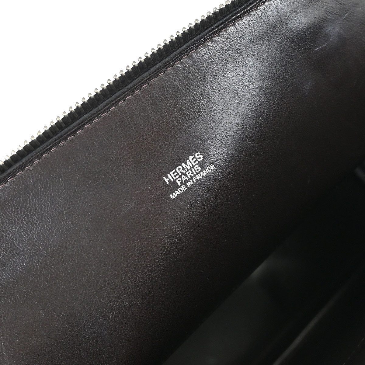 Hermes 2006 Chocolat Coromandel Bolide 31 2way Shoulder Handbag - Image 9