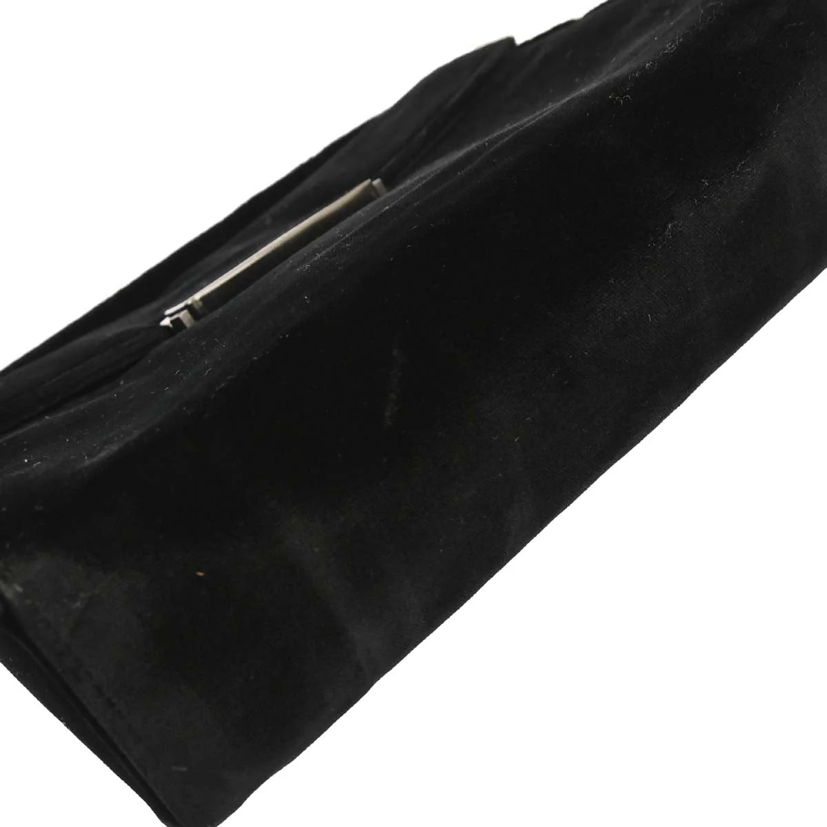 Prada Black Velvet Handbag - Image 3