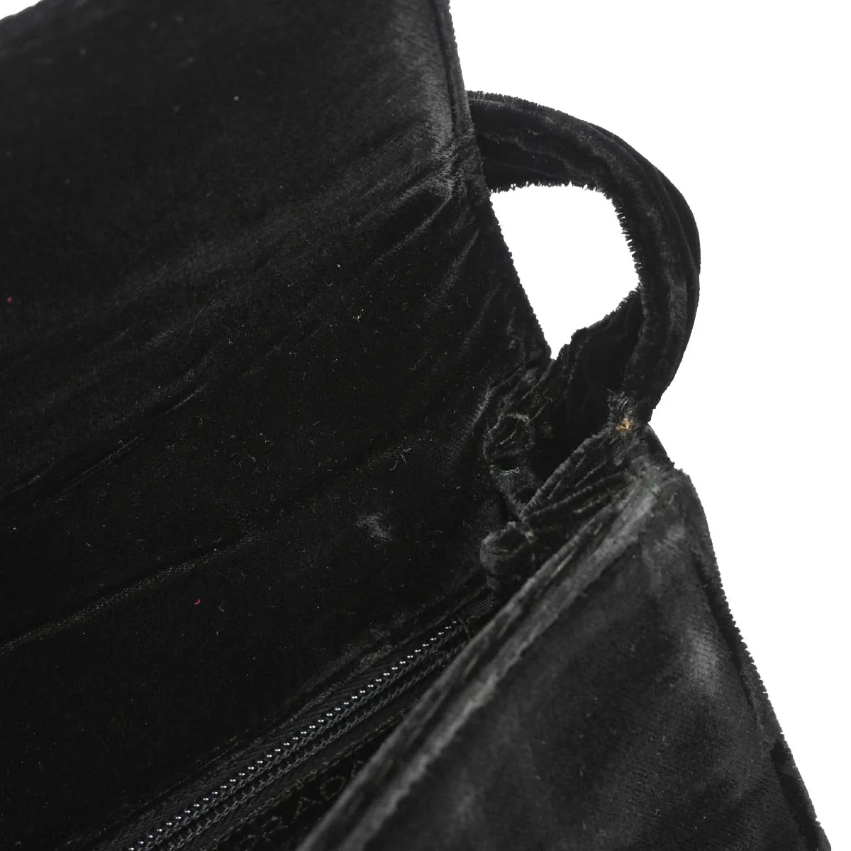 Prada Black Velvet Handbag - Image 5