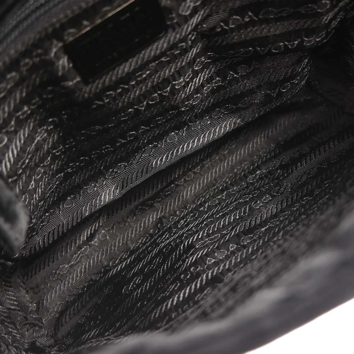 Prada Black Velvet Handbag - Image 6