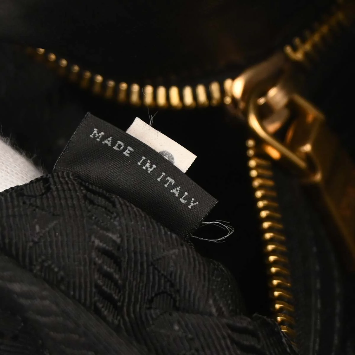 Prada Black Nylon 2way Shoulder Tote Bag - Image 8