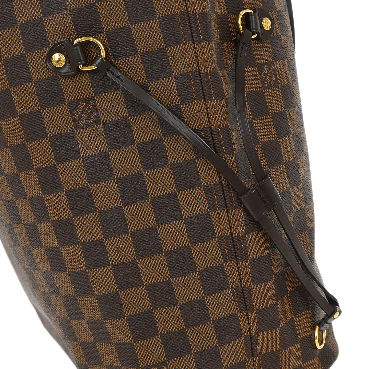 Louis Vuitton Damier Neverfull MM Shoulder Tote Bag N51105 - Image 5