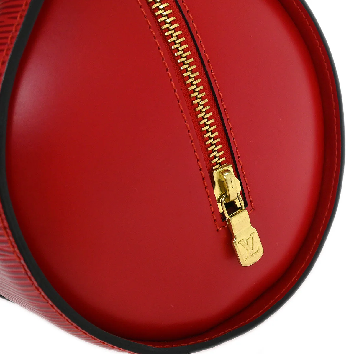 Louis Vuitton Red Epi Soufflot Handbag M52227 - Image 7