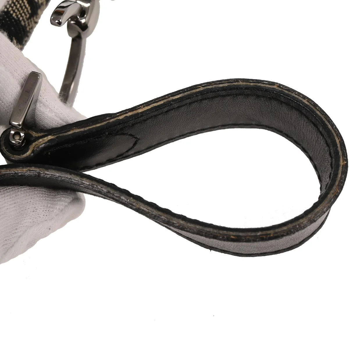 Christian Dior Black Trotter Saddle Handbag - Image 4