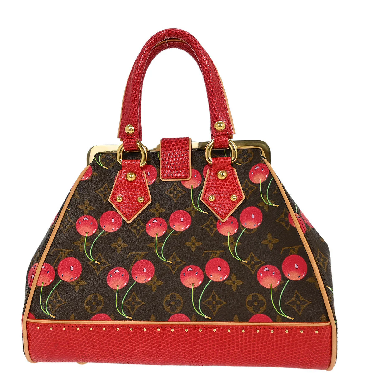 Louis Vuitton * Monogram Cherry Sac Fermoir MM M95003 - Image 2
