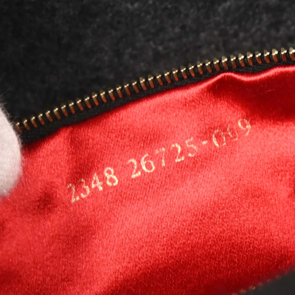Fendi Black Suede Handbag - Image 10