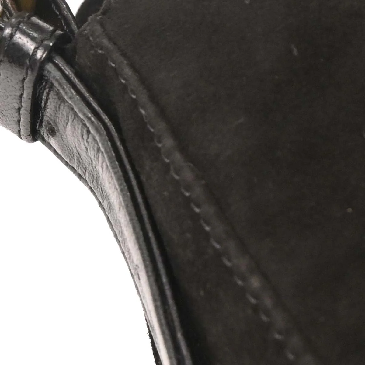 Fendi Black Suede Handbag - Image 6