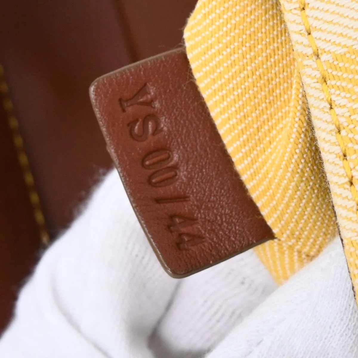 Celine Yellow Macadam Shoulder Bag - Image 12