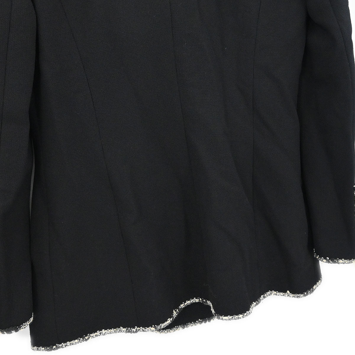 Chanel 2005 Emblem Double Breasted Jacket Black #38 - Image 3