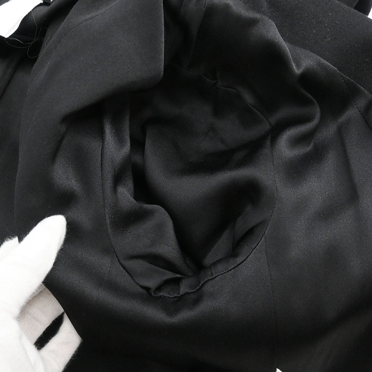 Chanel 2006 Single Breasted Duffel Coat Black #36 - Image 8