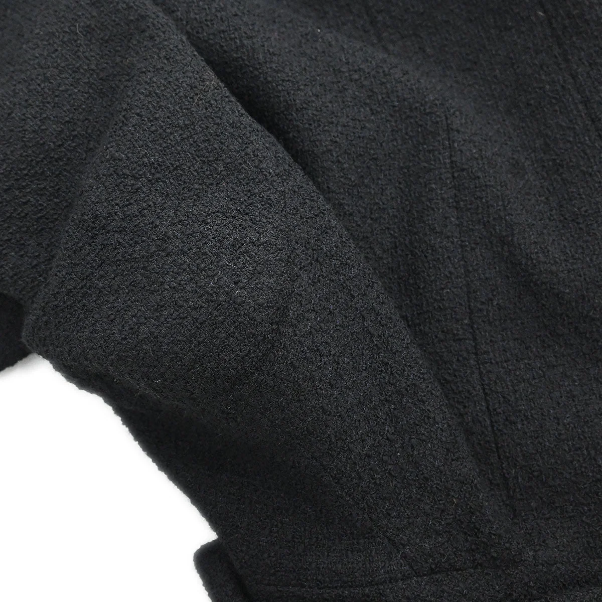 Chanel 1995 Single Breasted Jacket Black #38 - Image 5