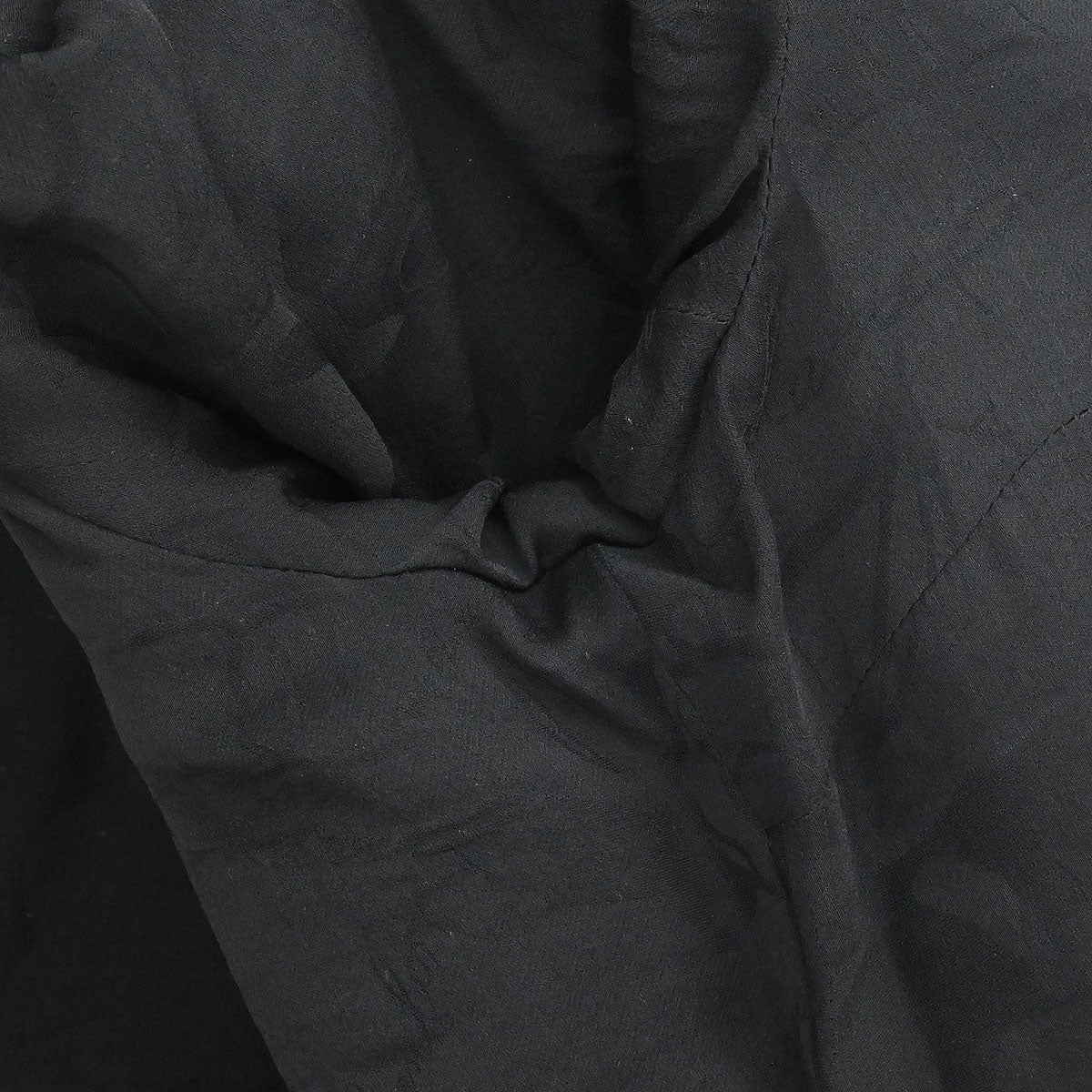 Chanel 2007 Single Breasted Collarless Jacket Black #36 - Image 9