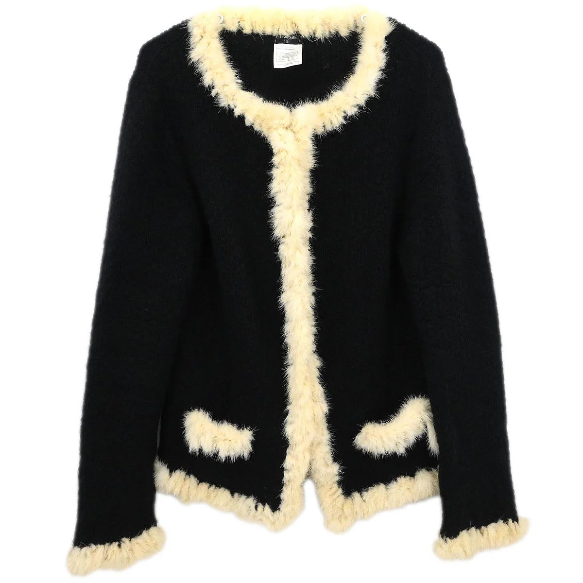 Chanel 2003 Cardigan Black #42