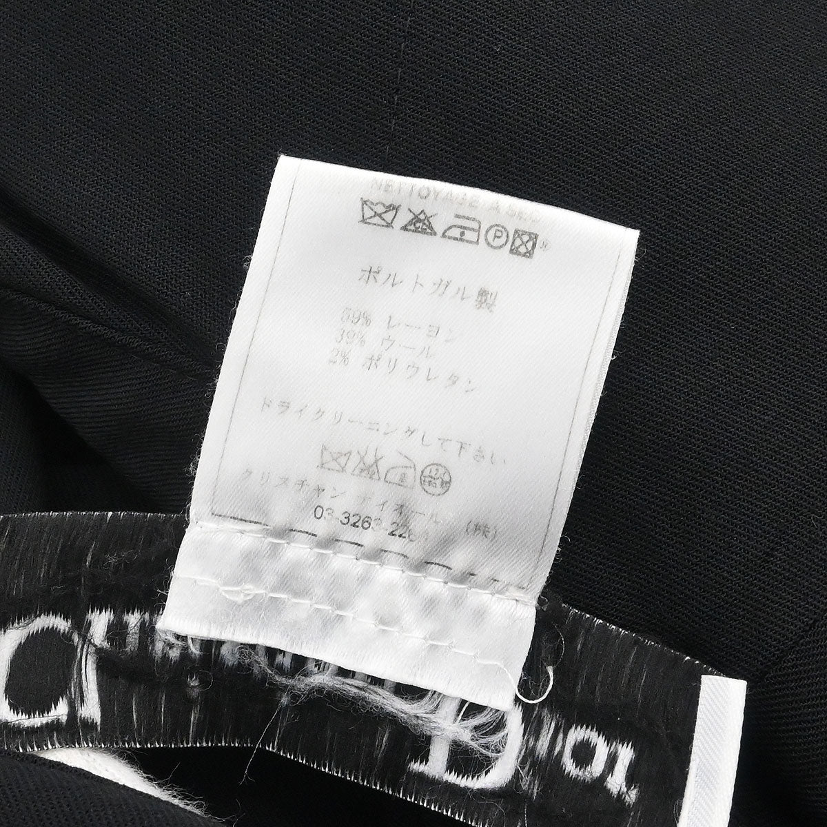 Christian Dior 2003 Shirt Blouse Black #36 - Image 11