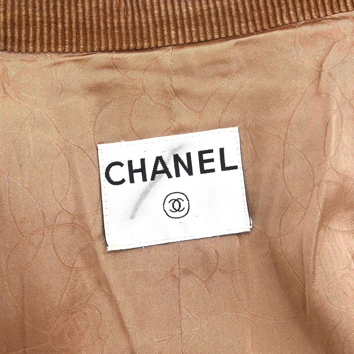 Chanel Single Breasted Jacket Brown #38 - Image 9