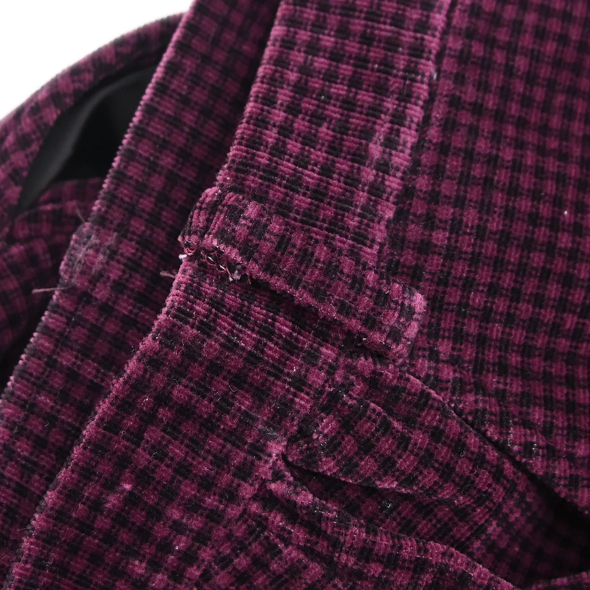 Yves Saint Laurent Setup Suit Jacket Skirt Bordeaux #M - Image 6