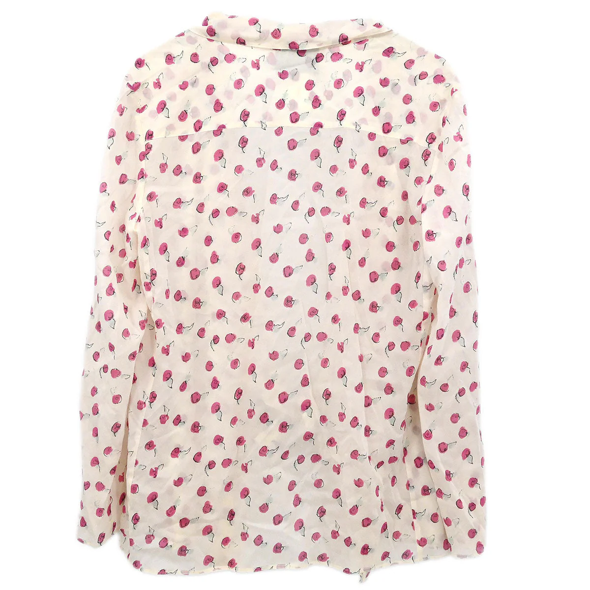 Chanel 1999 Shirt Blouse White #38 - Image 2