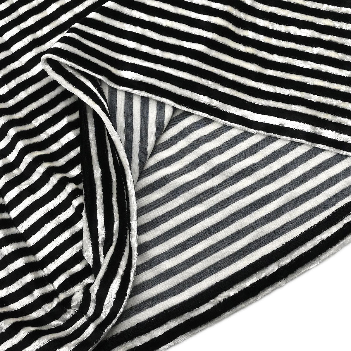 Chanel 2010 Round Neck Top Stripe Black White #38 - Image 6