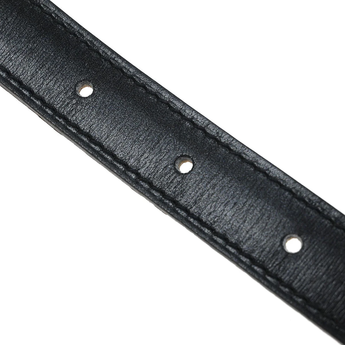 Hermes Black Box Calf Constance Reversible Belt #75 Small Good - Image 5