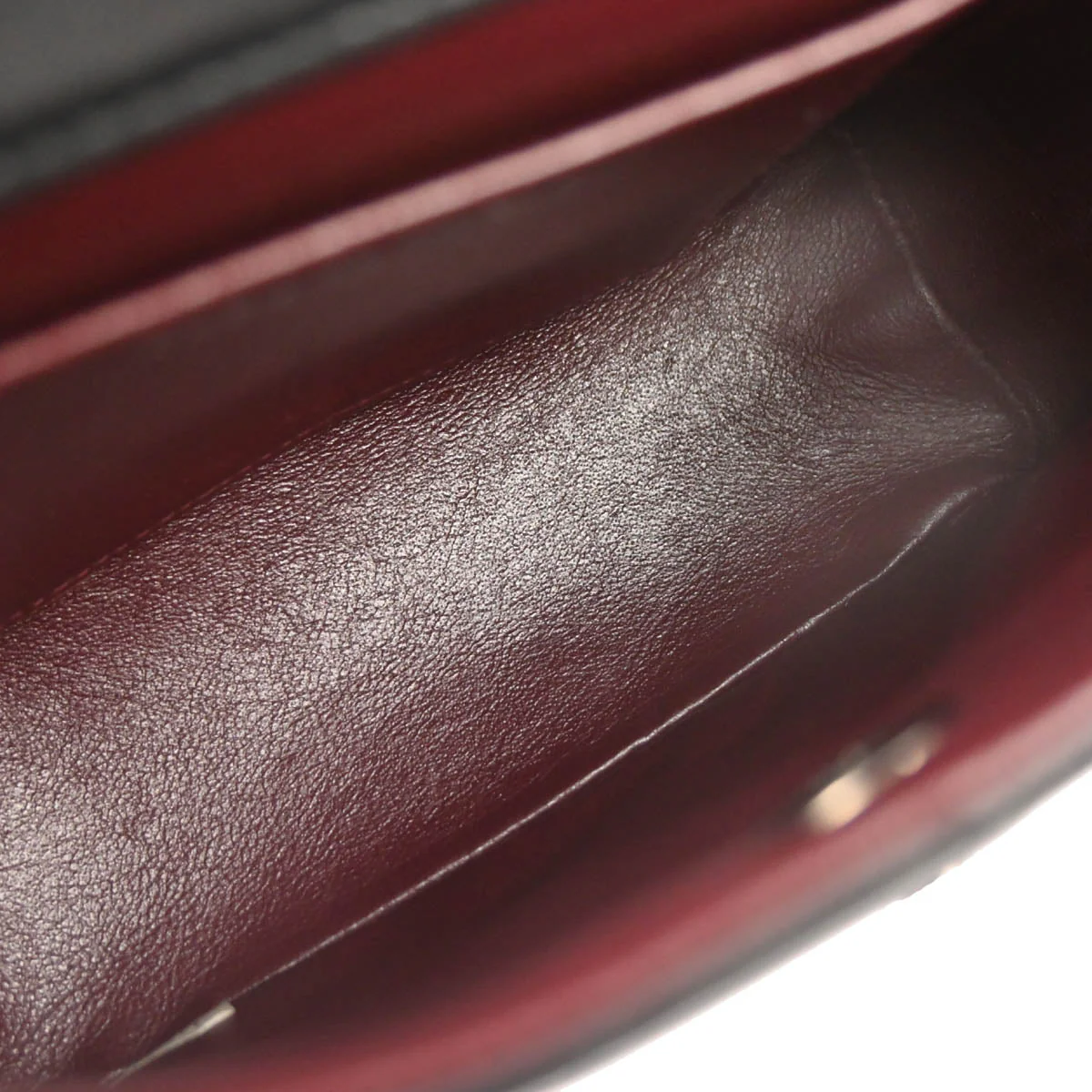 Chanel 1997-1999 Black Lambskin Handbag - Image 7