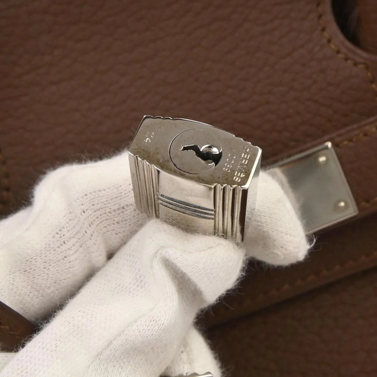 Hermes Terre Fjord Birkin 30 Handbag - Image 7