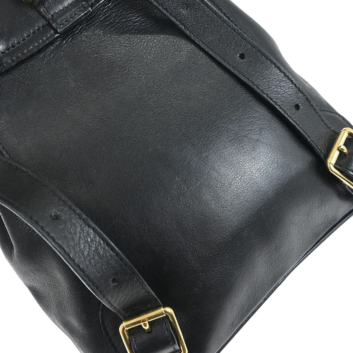 Gucci Black Bamboo Backpack - Image 4