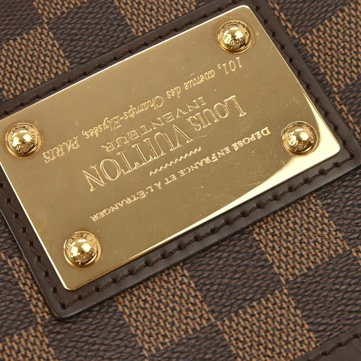 Louis Vuitton 2008 Damier Thames GM Hobo Shoulder Bag N48181 - Image 3