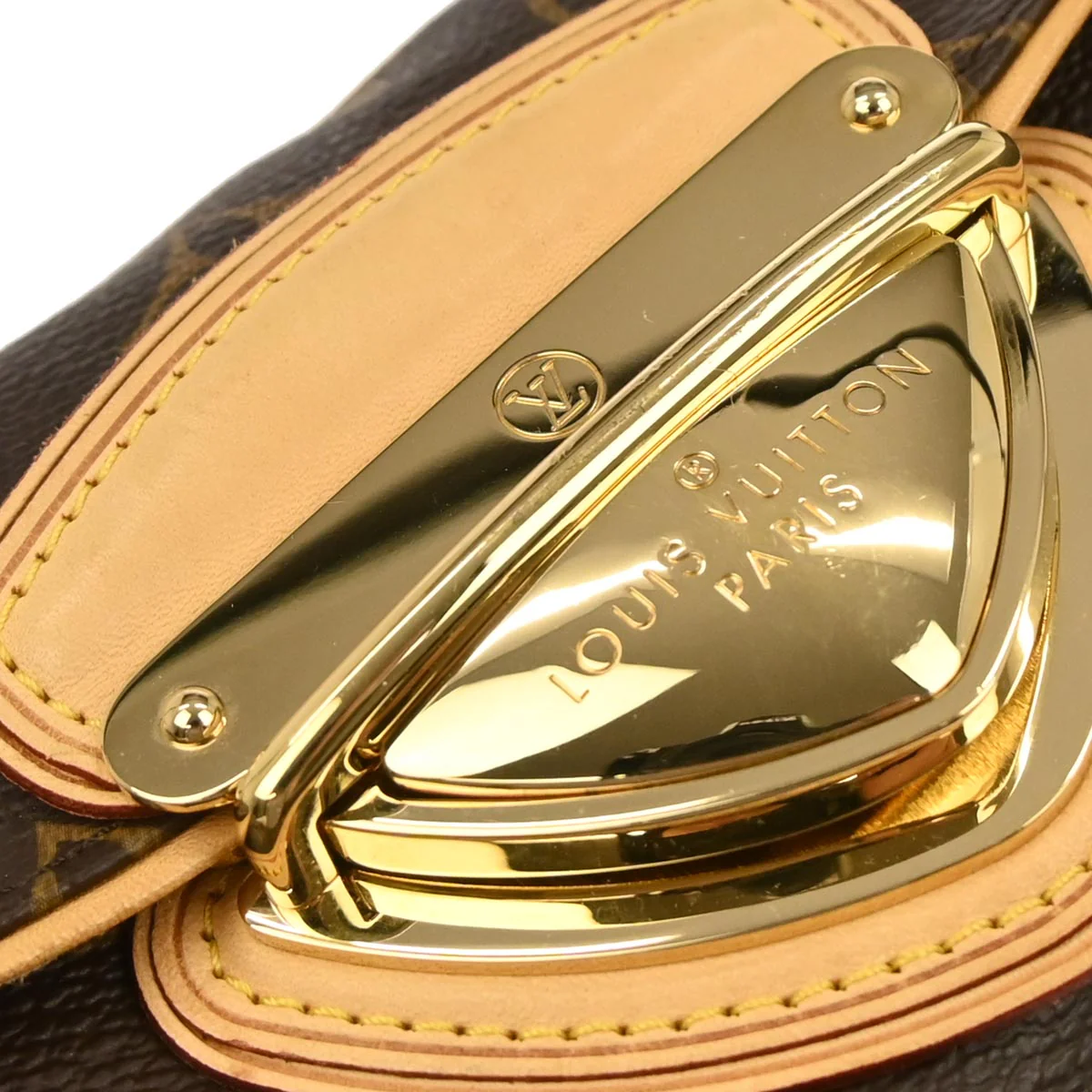 Louis Vuitton 2007 Monogram Pochette Beverly Handbag M40122 - Image 7