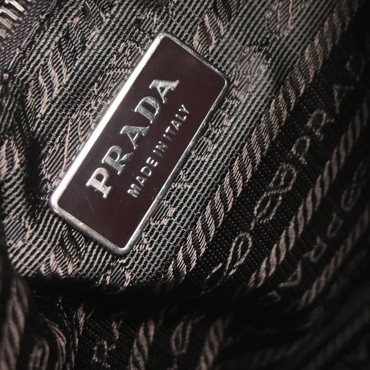 Prada Brown Leather Handbag - Image 8