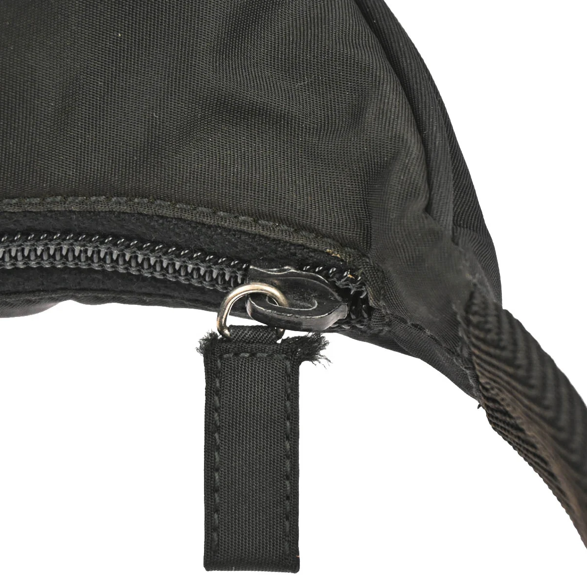 Prada Black Nylon Handbag - Image 3