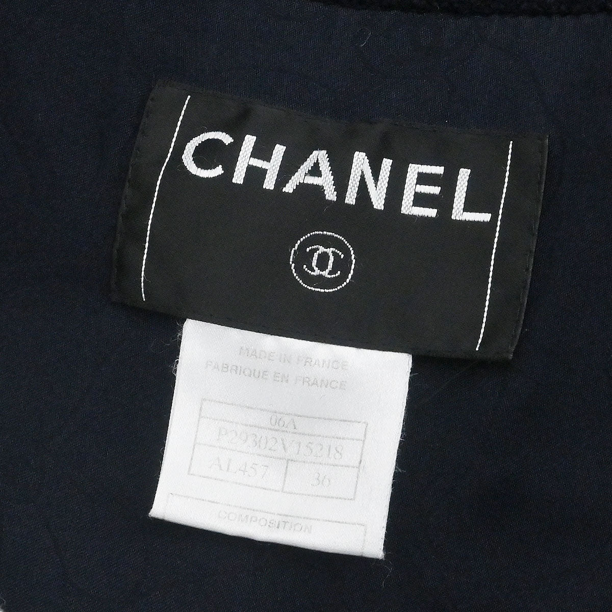 Chanel 2006 Hoodie Duffel Coat Navy #36 - Image 10