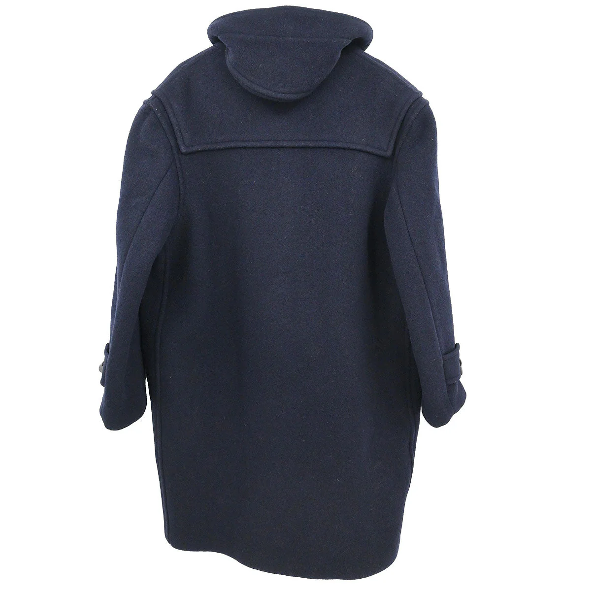 Burberrys Duffel Coat Navy - Image 2