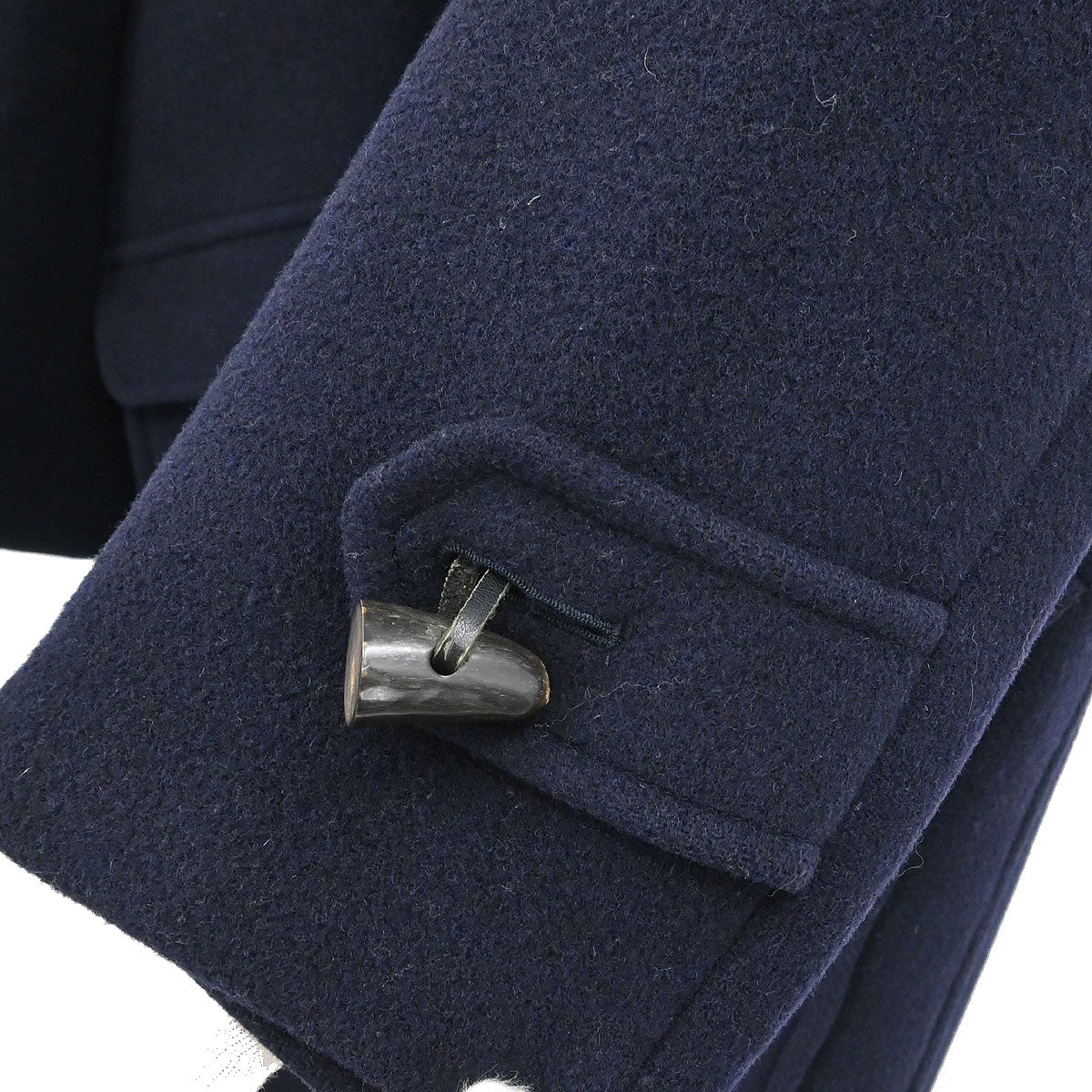 Burberrys Duffel Coat Navy - Image 4