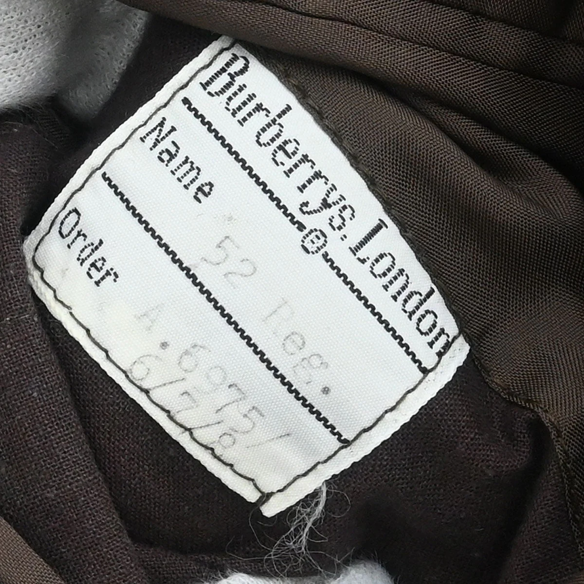 Burberrys Single Breasted Jacket Brown - Image 11