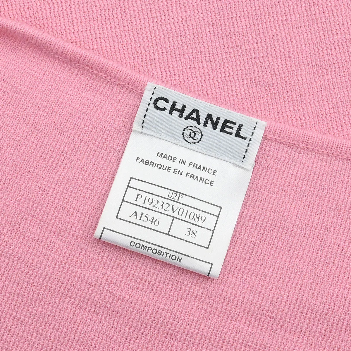 Chanel 2002 Sleeveless Tank Top Pink #38 - Image 8
