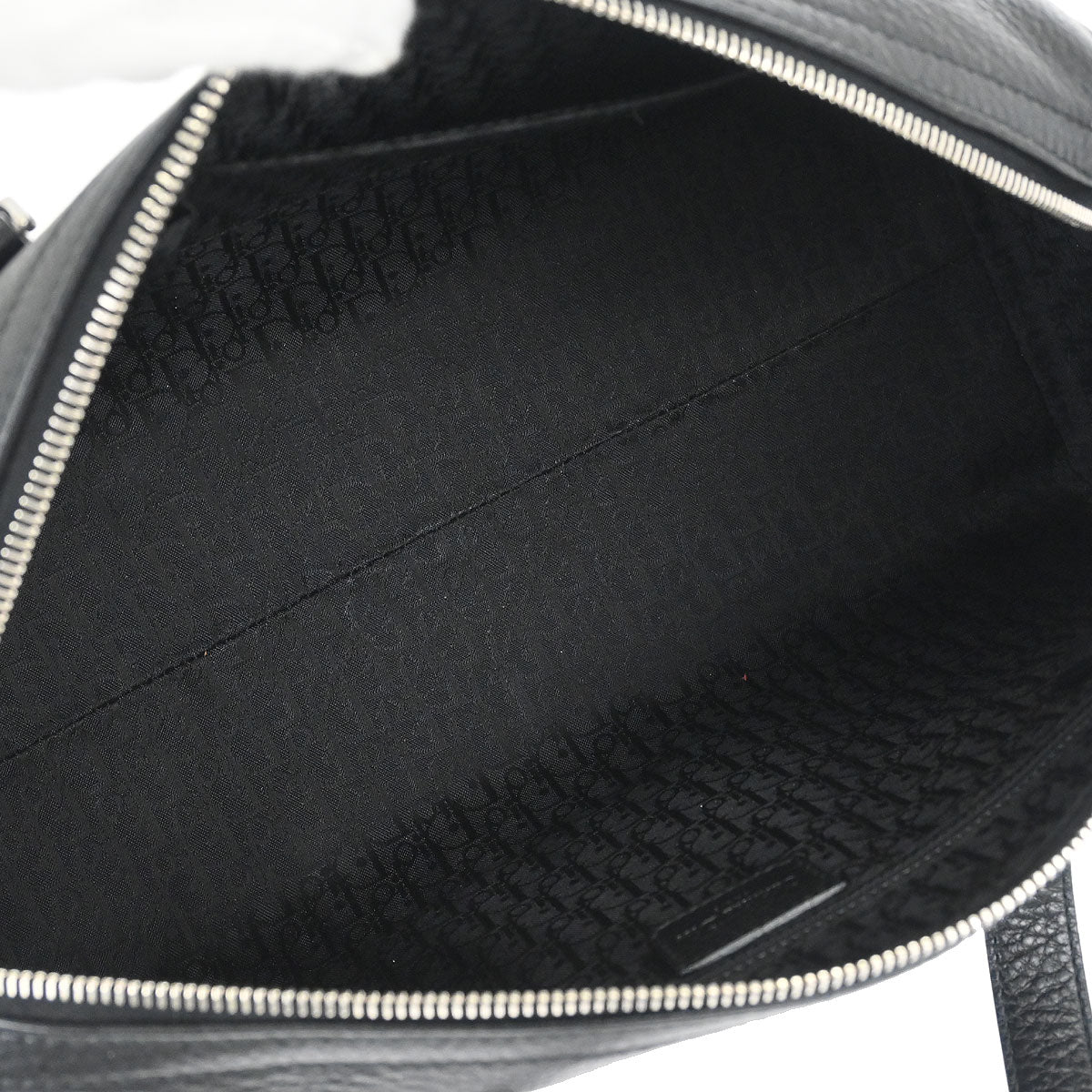 Christian Dior Black Leather Handbag - Image 8
