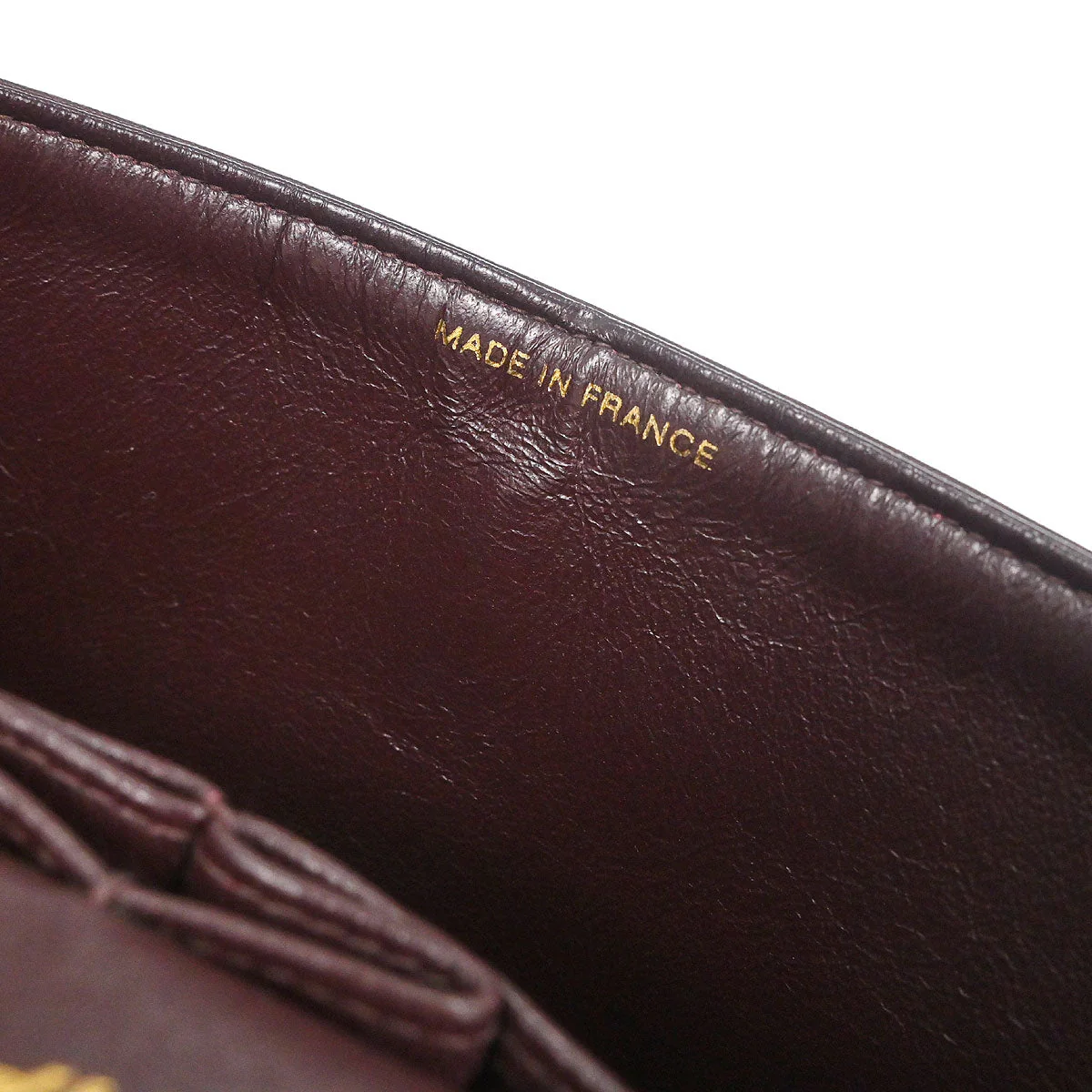 Chanel 1996-1997 Brown Lambskin Small Classic Double Flap Shoulder Bag - Image 8