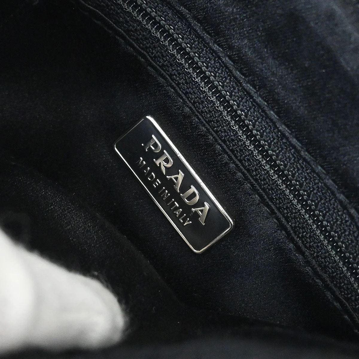 Prada Black Pony Hair Handbag - Image 8