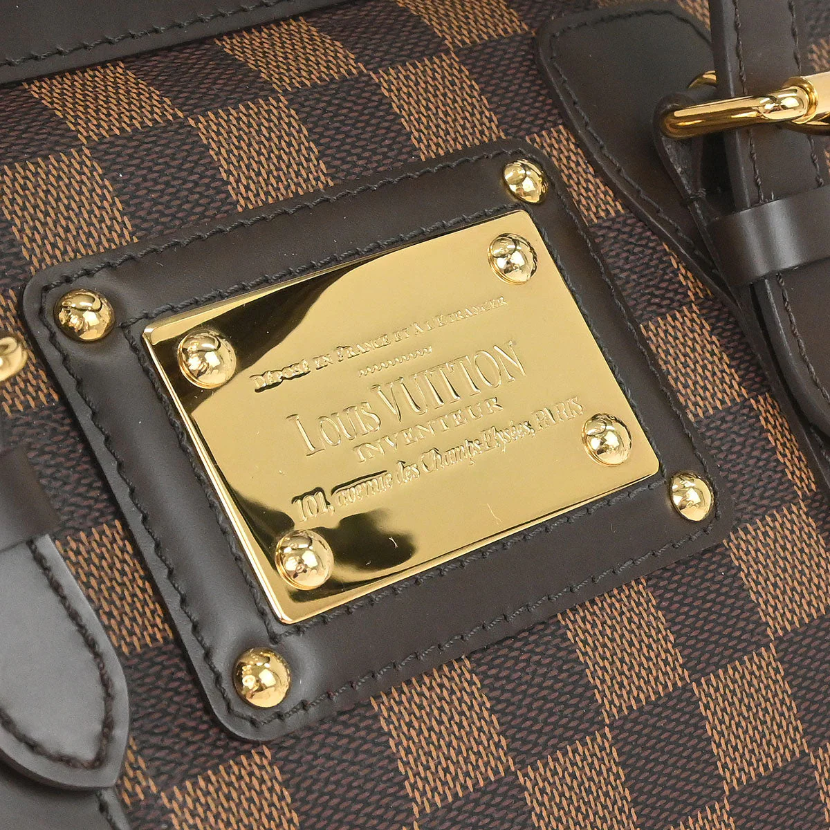 Louis Vuitton Damier Berkeley Handbag N52000 - Image 4