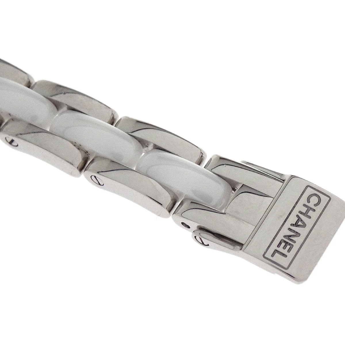 Chanel Premiere H2132 Quartz Watch Ceramic SS Diamond - Image 5