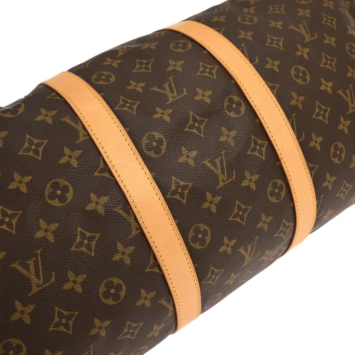 Louis Vuitton 2001 Monogram Keepall 55 Travel Handbag M41424 - Image 6