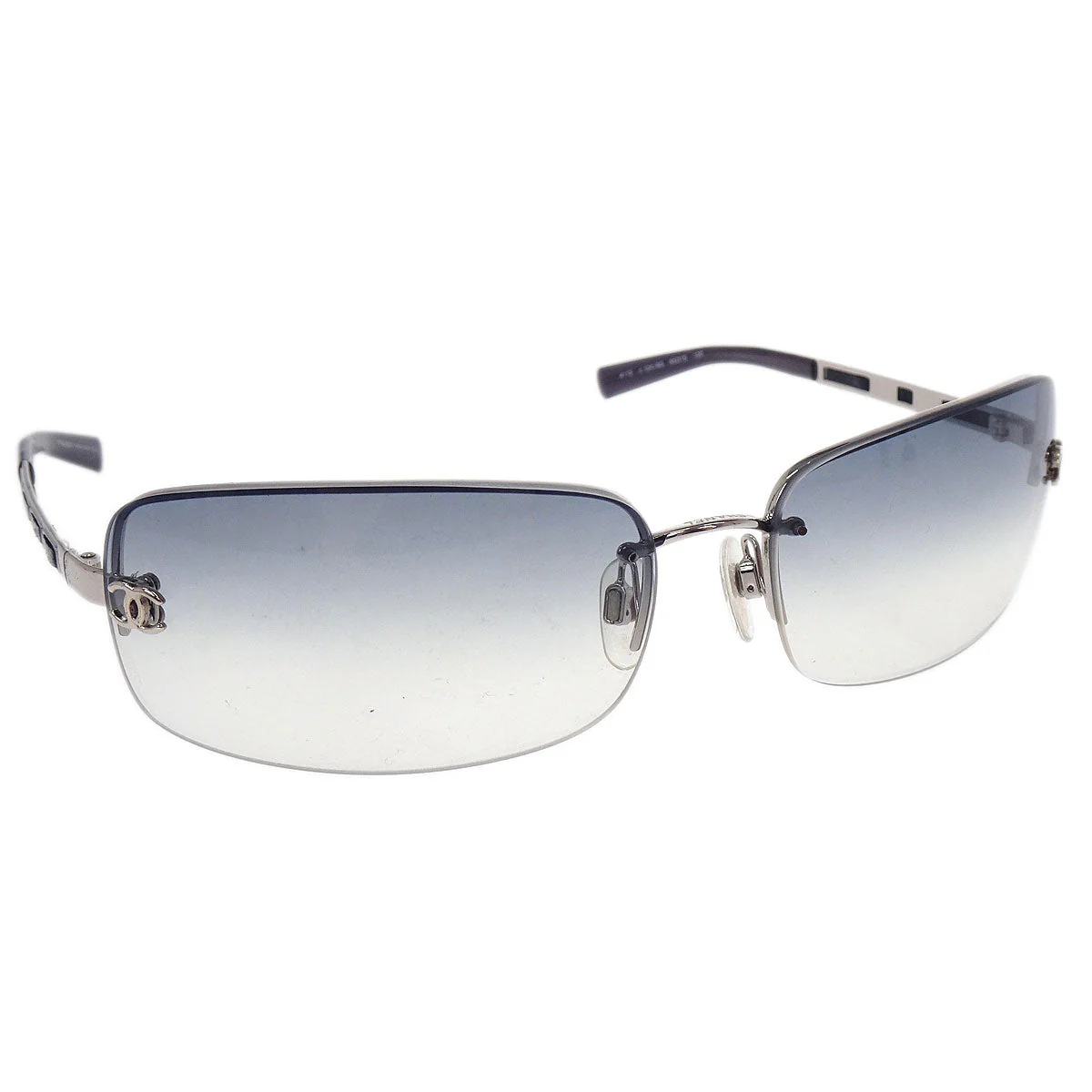 Chanel Sunglasses Eyewear Black 65□15 Small Good