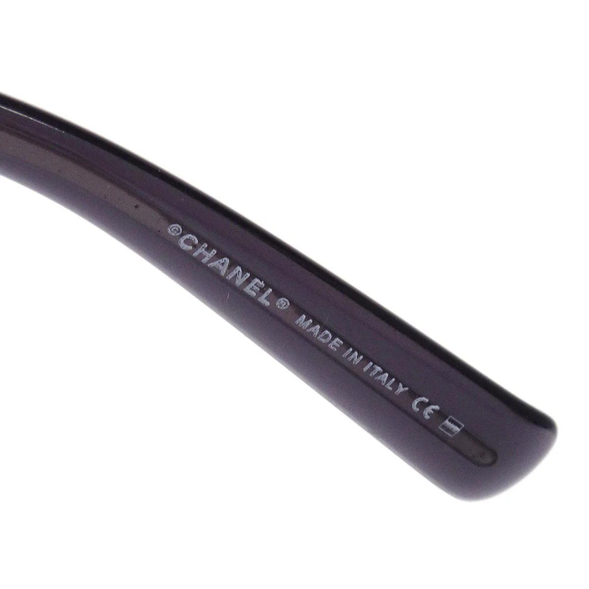 Chanel Sunglasses Eyewear Black 65□15 Small Good - Image 4