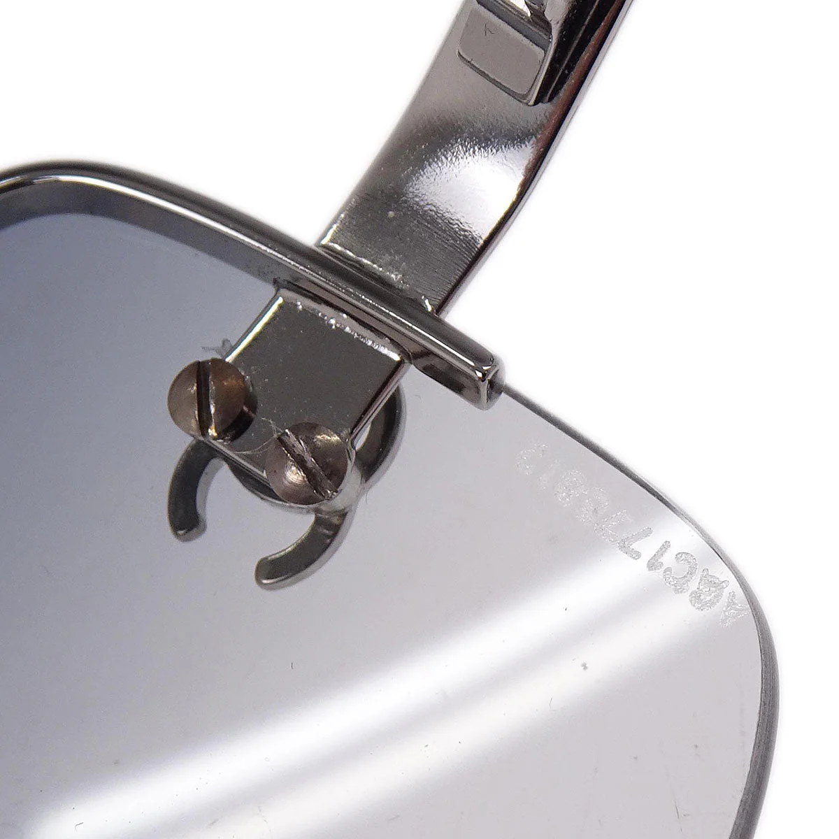 Chanel Sunglasses Eyewear Black 65□15 Small Good - Image 6
